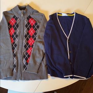 Boys sweaters size 5/6 and size 6